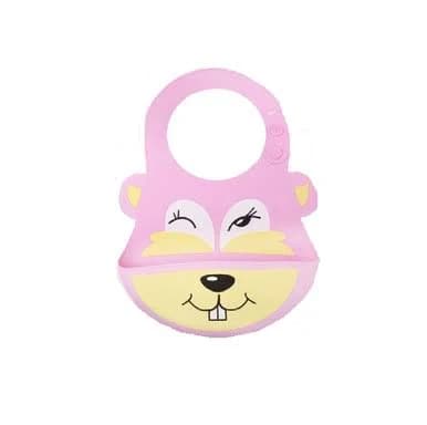 baby classic Most Hygenic Silicone Baby Bib with Cute Characters