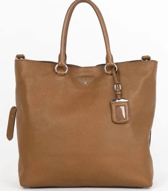 Prada Vitello Daino Leather Tote