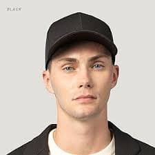 2-Pack Classic Structured Baseball Cap Adjustable Snapback Multipack Ball Caps for Custom Embroidery Running Workouts Outdoor (Black, 2) at Amazon Men's Clothing store