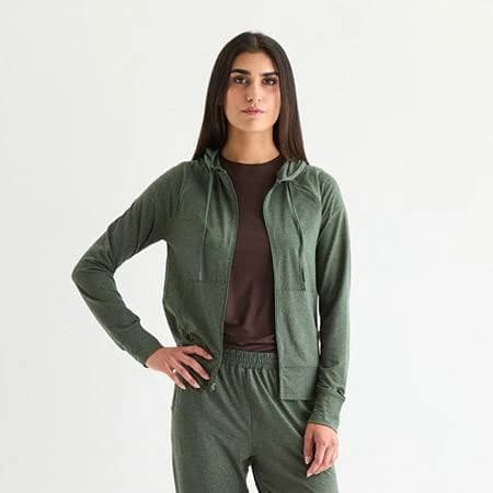 Xersion Women's Long Sleeve Zipper Hoodie