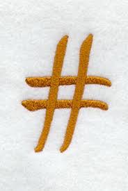 Cheshire Number Sign (3 Inch) – Embroidery Library