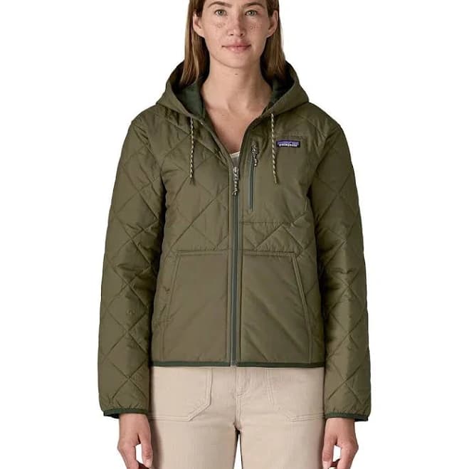 Patagonia Women's Diamond Quilted Bomber Hoodie