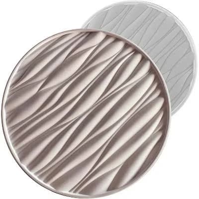 JDICTION Large Round Resin Tray Mold
