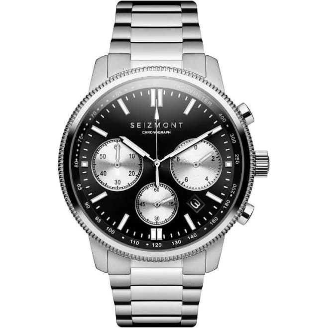 Chronum Men's Stainless Steel Chronograph Watch