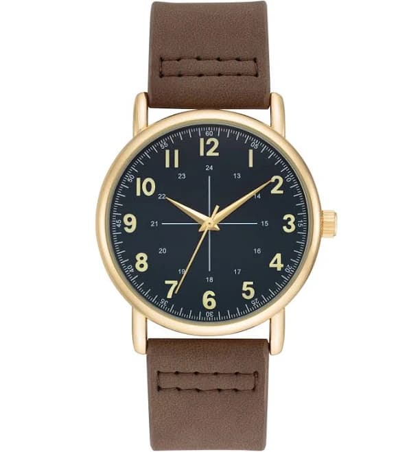 George Brown Strap Men's Analog Watch