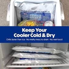 Angel Sar All Purpose Size Reusable Long Lasting Cold Freezer Ice Packs for Camping Gear Fishing Road Trips and Beach (4-Pack) SHKV9002 - The Home Depot