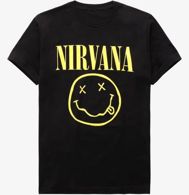 Nirvana Smile Graphic T-Shirt