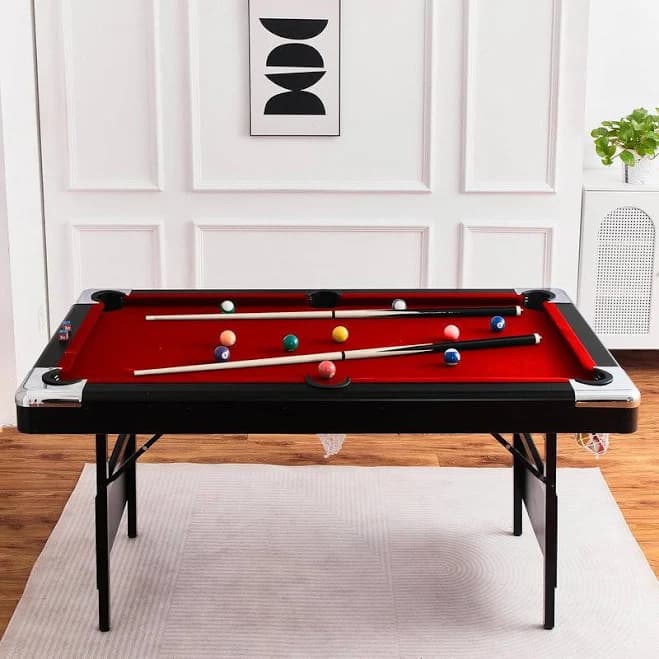 Lumiparty Folding Pool Table