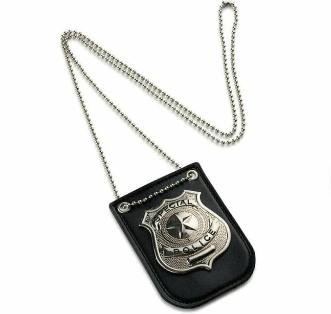 Dress Up America Pretend Play Police Badge
