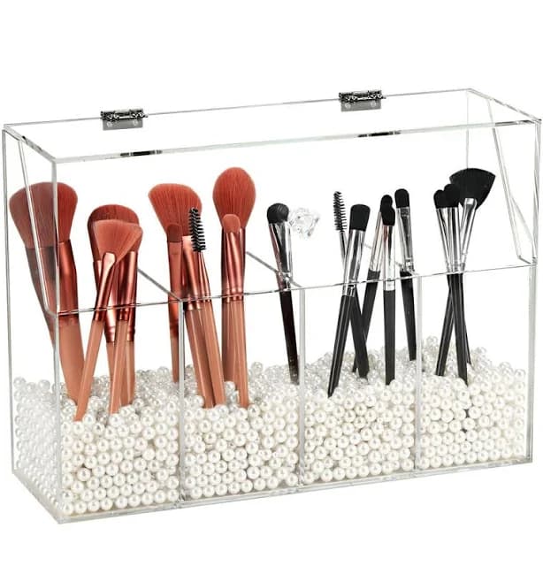 Brayden Studio Acrylic Cosmetic Storage Box