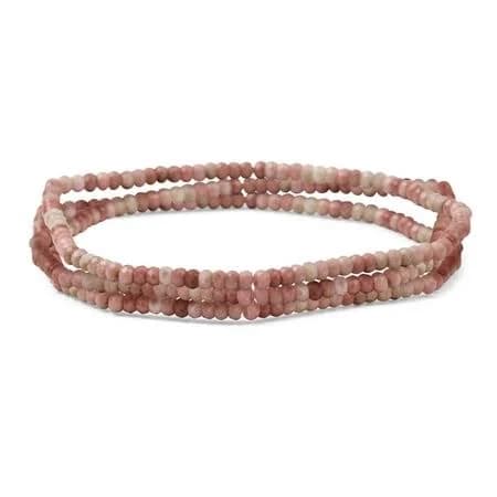 Bling Jewelry 3-Strand Stackable Ombre Seed Beads