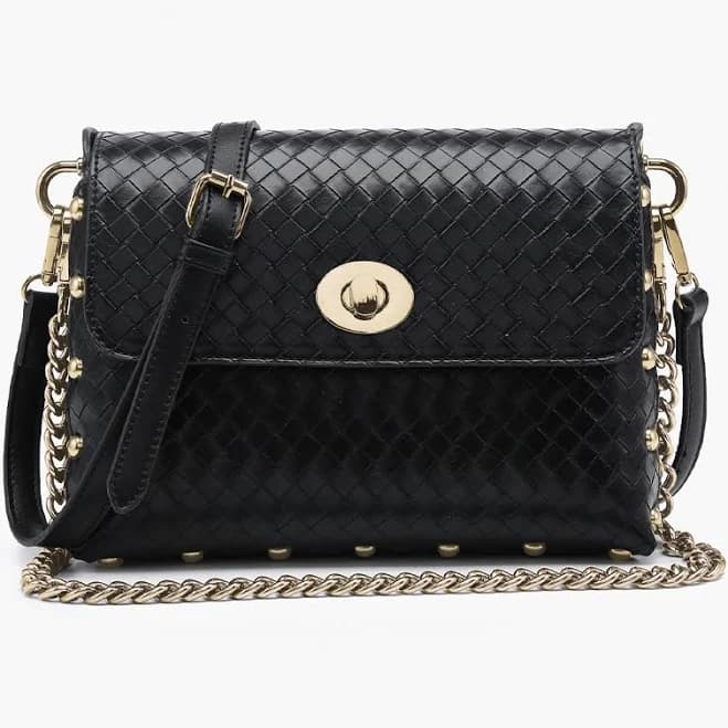 Yazmin Vegan Woven Crossbody
