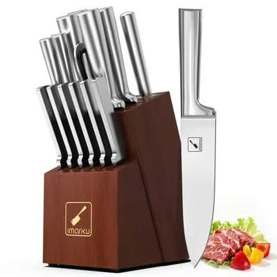 Imarku Kitchen Knife Set 15 Pcs
