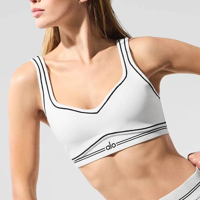 Alo Yoga Intimates & Sleepwear Alo Yoga Airbrush Heart Throb Bra