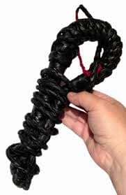 9' Foot LEATHER BULL WHIP Large Stage Rodeo Cowboy Circus Lion Tamer Prop Black | eBay