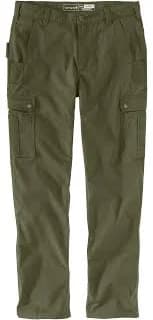Carhartt Relaxed Straight Ripstop Double-Front Cargo Pants- Black - 36x34