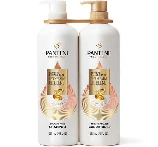 Pantene Pro-V Miracles Extreme Damage Care Shampoo & Conditioner