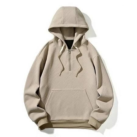 Symoid Mens Active Sweatshirts & Hoodies- Casual Sports Solid Fitness Pullover with Hood and Large Pockets Dark Gray XL, Men's