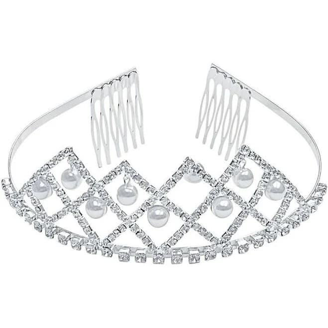 Vieste Handmade Sparkly Rhinestone Tiara