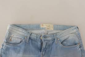 ACHT Jeans Light Blue Washed Cotton Low Waist Skinny Denim Trouser W30 RRP $250 | eBay