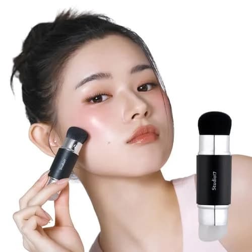 Studio17 Dual Silicone Blush Brush