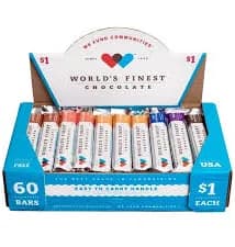 World's Finest Chocolate - Variety Box Candy Bars 6 Flavors
