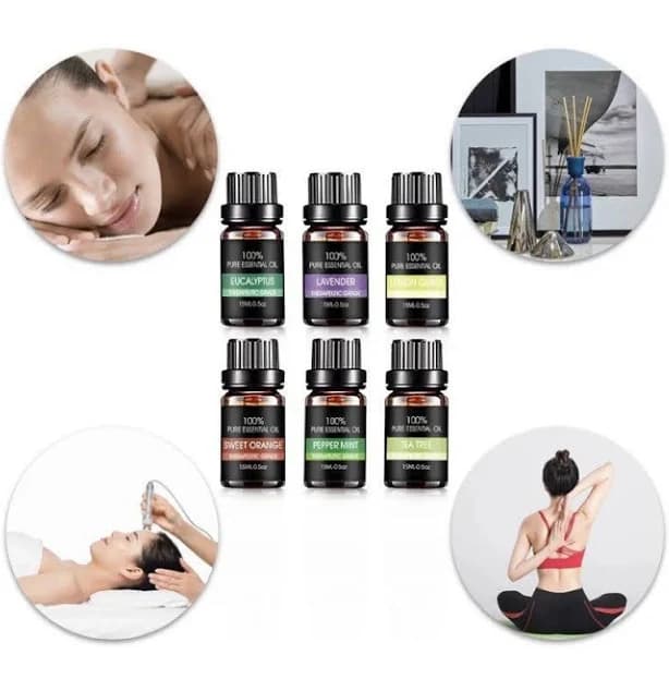 Essential Oils Gift Set 10 mL - Home Essential Oils - Top 6 oils