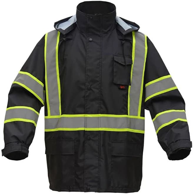 GSS Safety Premium Two Tone Hooded Rain