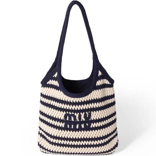 MIU MIU Women's Ivy Crochet Tote Bag