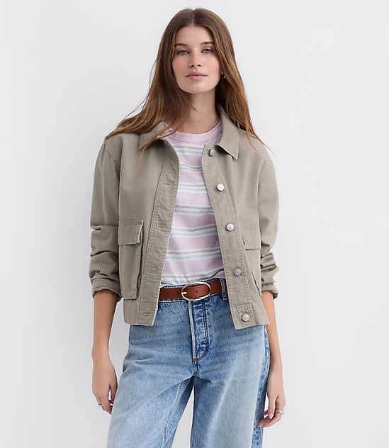 Loft Women's Twill Utility Jacket