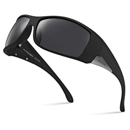 XAGGER Men's Oversized Wrap Around Polarized Sunglasses