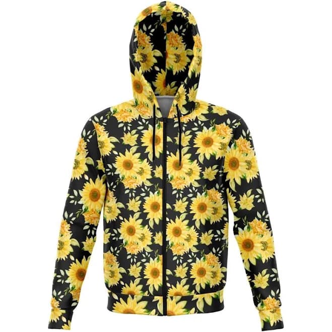 Sunflower Cotton Hoodie
