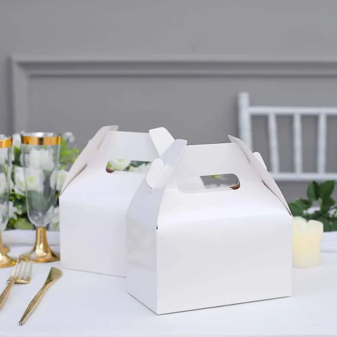 Efavormart 25-Pack Candy Gift Tote Gable Boxes