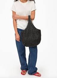 bando black knot woven leather - Salt Wellfleet