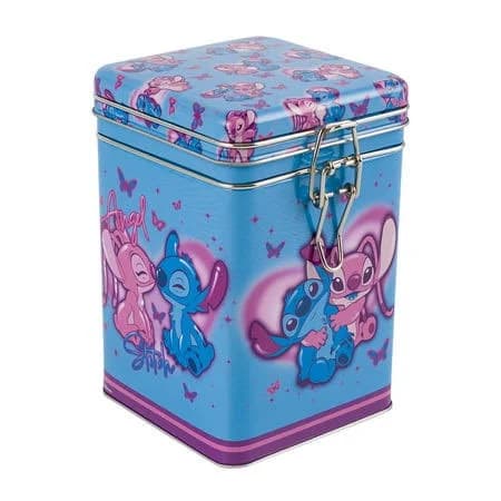 Disney Stitch Rectangular Lock Top Canister