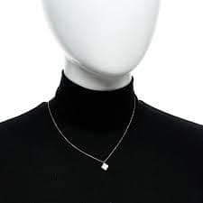 Van Cleef & Arpels 18K Yellow Gold Mother of Pearl Sweet Alhambra Pendant Necklace 1659297 – FASHIONPHILE