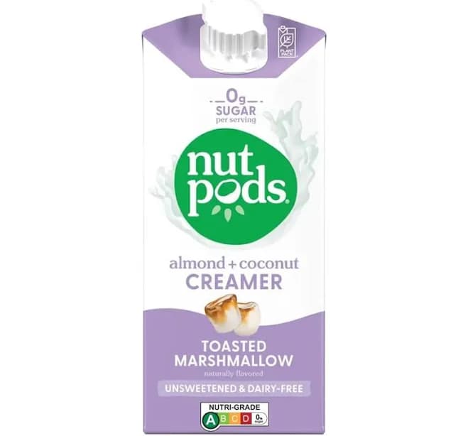 NUTPODS Toasted Marshmallow Unsweetened Dairy Free Creamer, 11.2 FZ