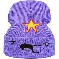 Disney Stitch Beanie Hat, Winter Knit Cap with 3D Ears and Cuff, Blue, One Size at Amazon Men's Clothing store