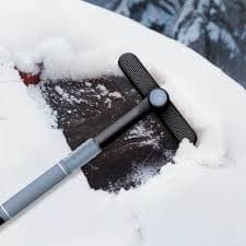 3-in-1 Car Snow Shovel Brush Scraper | Extendable Rotating Telescopic Handle | Heavy-Duty ABS Plastic & PVC Bristles, Aluminum Core, Ergonomic EVA Grip, Portable Detachable Winter Auto Snow Removal - Walmart.com