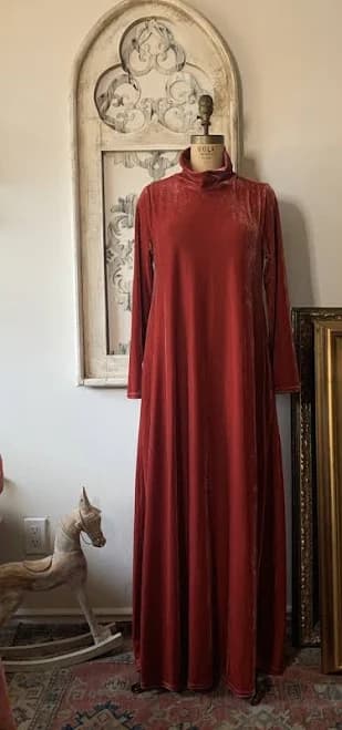 Soft Surroundings Santiago Turtleneck Maxi Dress