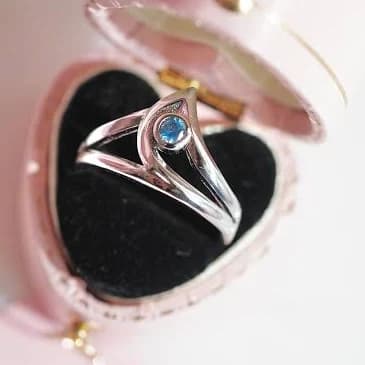 Sage and Jett Gamer Silver Plated Ring