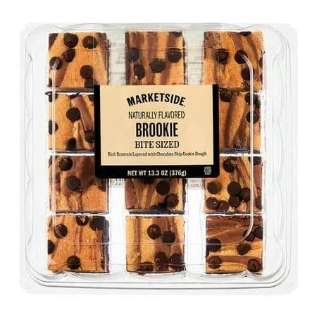 Marketside Bite Sized Brookie Chocolate Brownie Squares