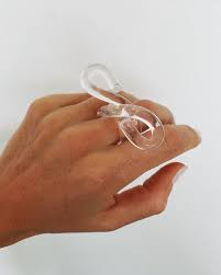 Lucite Cancer Zodiac Ring: Handcrafted Statement Jewelry - Etsy UK