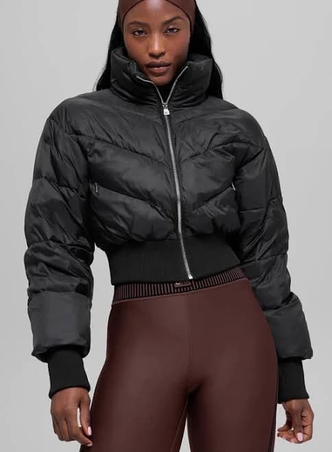 Alo Cropped Atmosphere Puffer Jacket