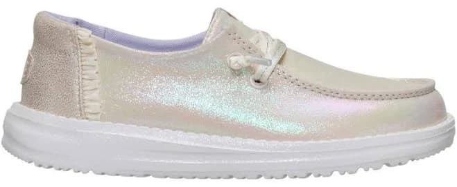 Kids' HEYDUDE Big Shoes Wendy Youth Dazzling
