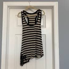 Ella Moss | Tops | Ella Moss Asymmetrical Racer Back Tank | Poshmark