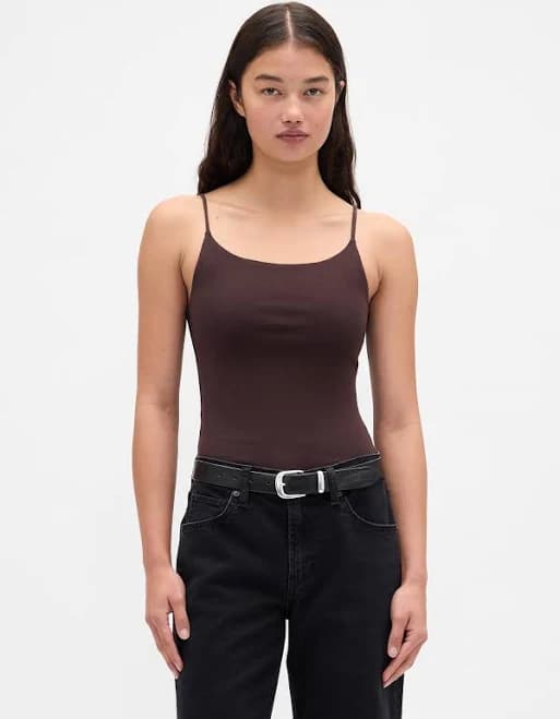 Gap Women's Closeknit Cami Thong Bodysuit