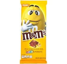M&M's Milk Chocolate Bar with Minis & Peanuts