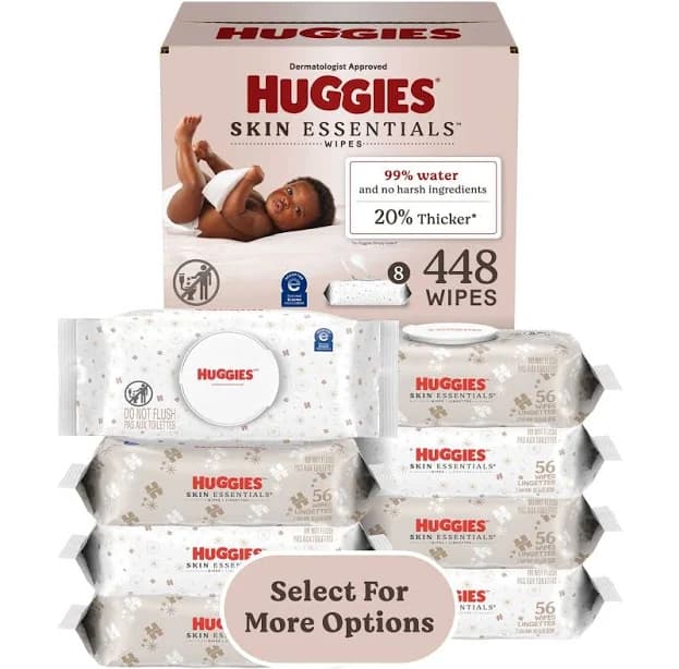 Huggies Skin Essentials Baby Wipes