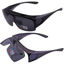 Amazon.com: Global Vision BluWater Bifocal 2 Polarized Sunglasses Scratch-Resistant Black Frame w/Smoke & Amber Lenses +3.0 Magnification : Clothing, Shoes & Jewelry